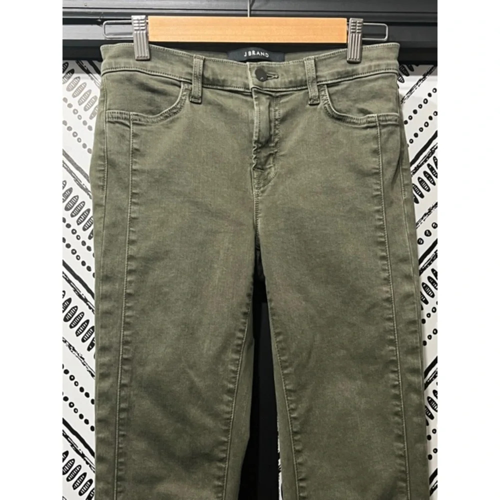 J Brand Suvi Button Ankle Skinny Jeans in Jungle Size 27 - Picture 3 of 11